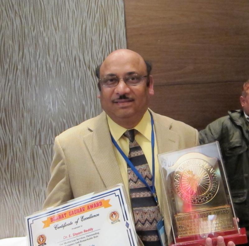 Bharat award holding both